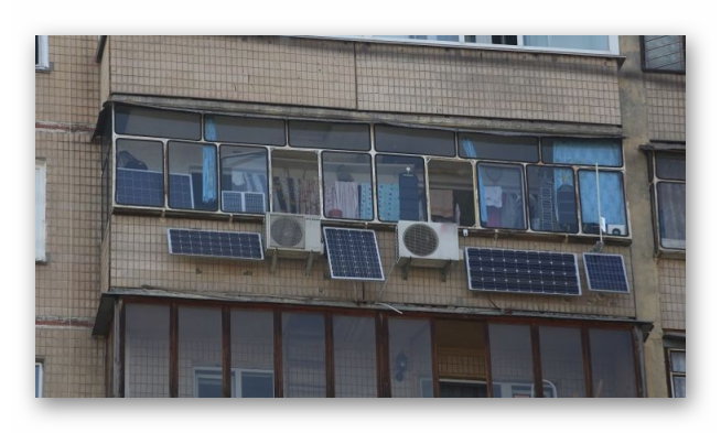 Солнечные батареи в квартире