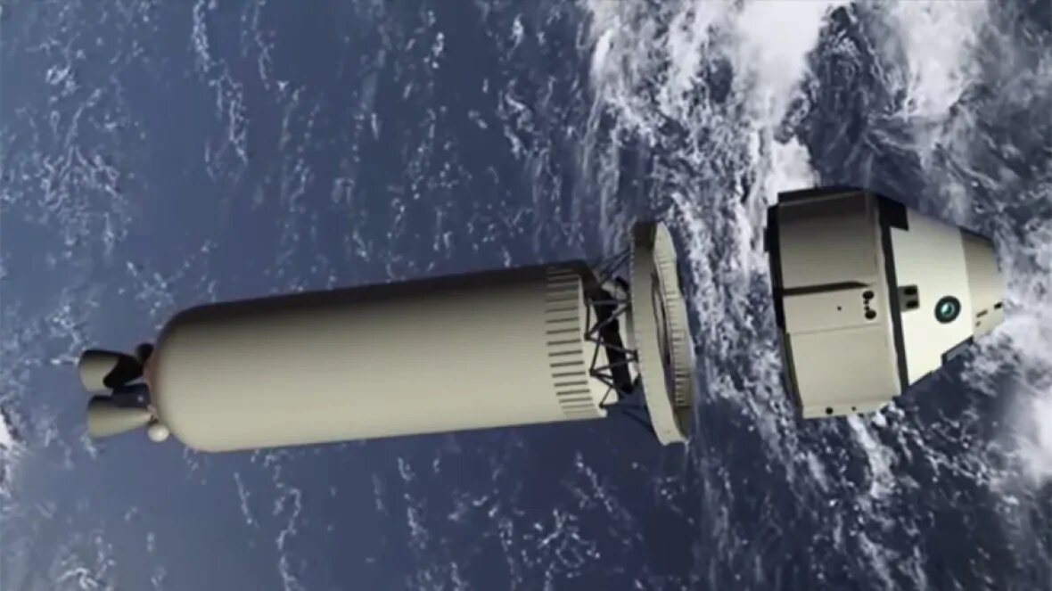 CST-100 Starliner отделяет от ракеты Atlas 5, демонстрационный ролик Boeing