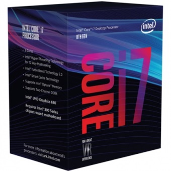 Процессор Intel Core i7 восьмого поколения