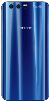 Смартфон Huawei Honor 9 Premium синий (тыльная сторона)