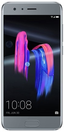 Смартфон Huawei Honor 9 Premium серый (фронтальная сторона)