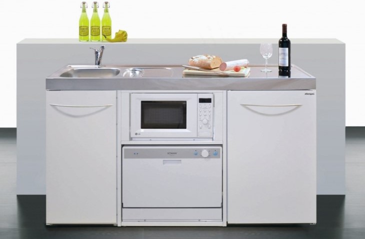 Компактная встраиваемая посудомоечная машина размером с микроволновку