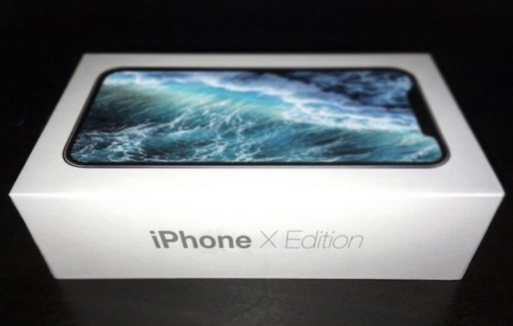 Коробка iPhone 8 - iPhone X Edition